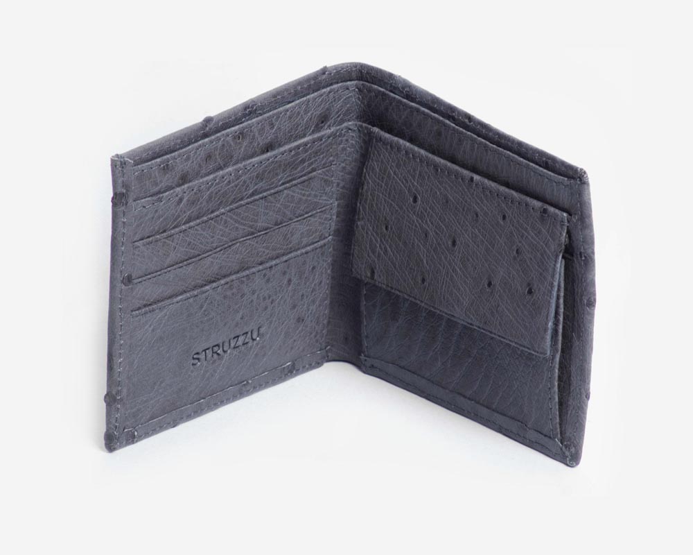 Men's bifold wallet in Anthracite