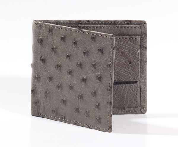 The Stuzzu men's bifold wallet in grey