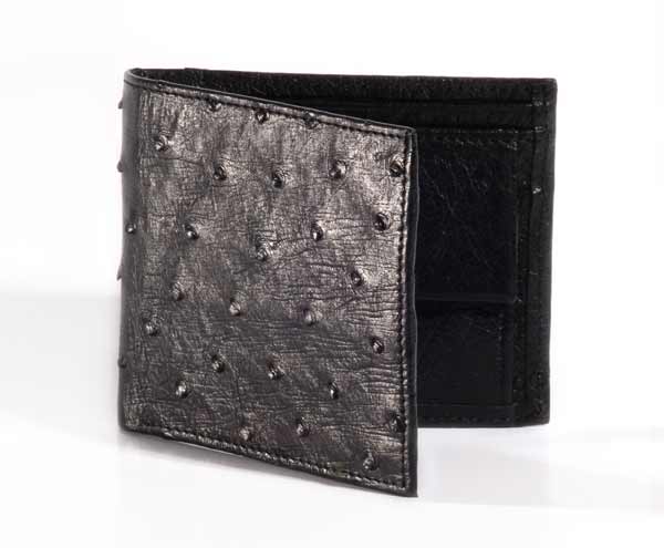 The Stuzzu men's bifold wallet in black